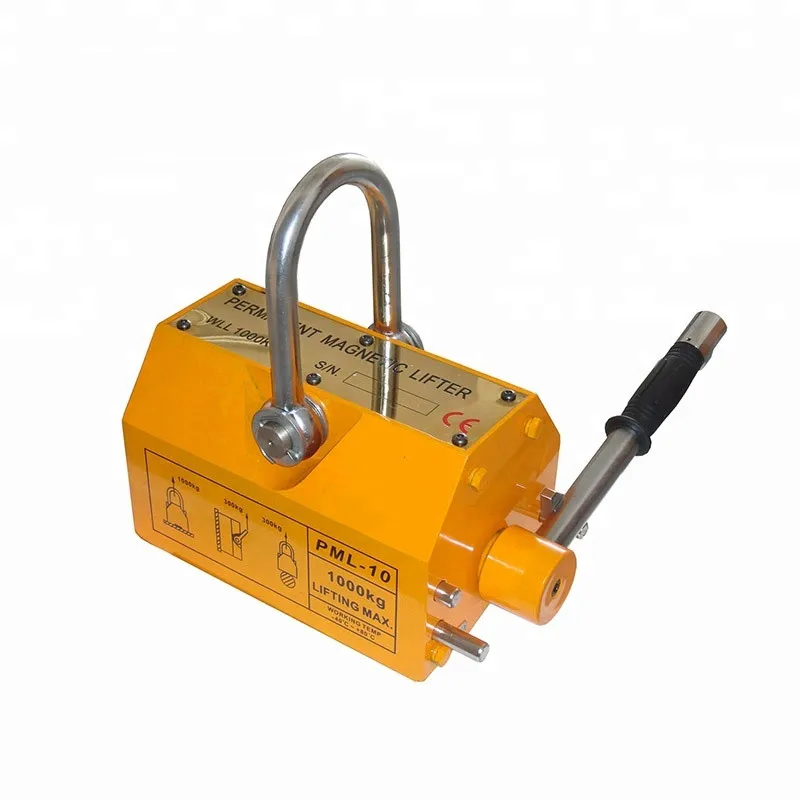 
High quality small Portable lifting magnets for thin metal sheet with handle 