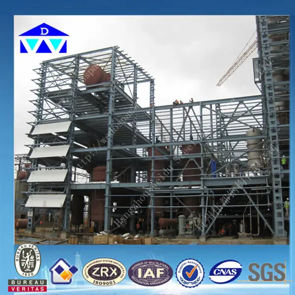 
big light prefabricate steel structural warehouse or workshop in India 
