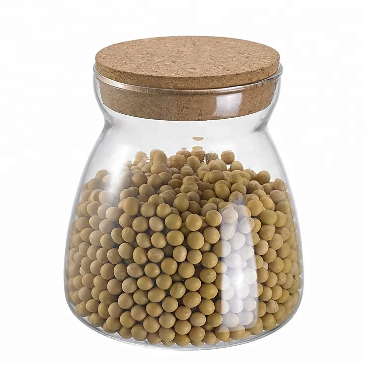 Factory Custom Glass Mason Spice Jar Set,Stash Jar Round Glass Jar