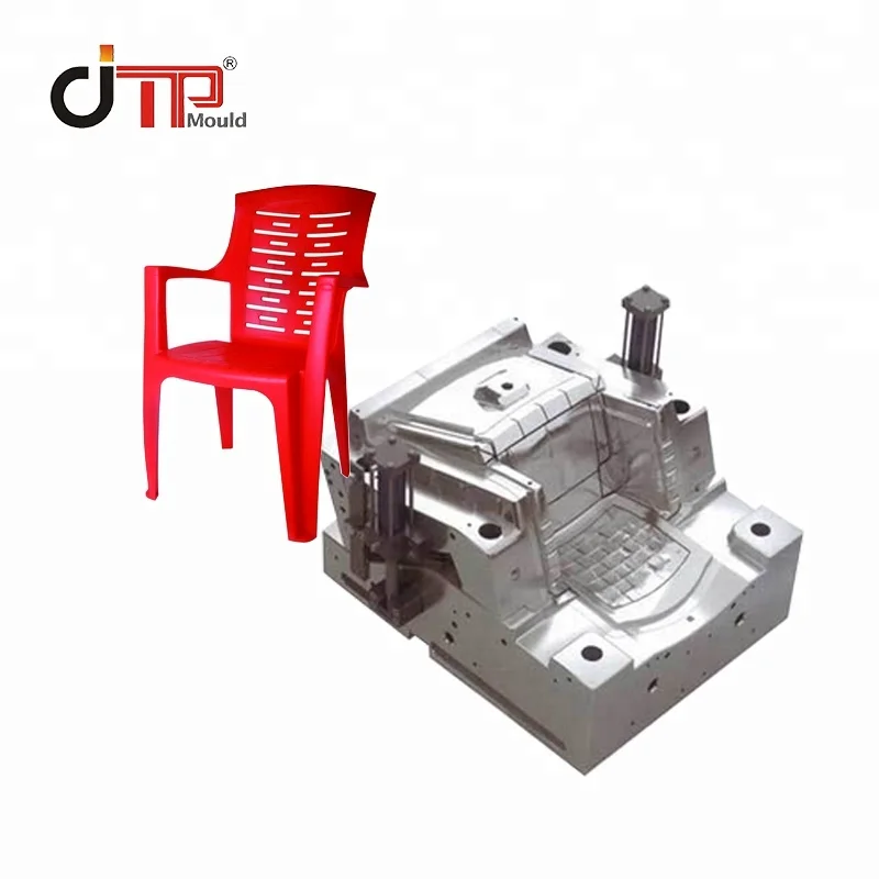 Customized Creative Chair Armrest Injection Mould Home Outdoor Plastic Chair Steel Runner Cold Model Number Mold Machinery