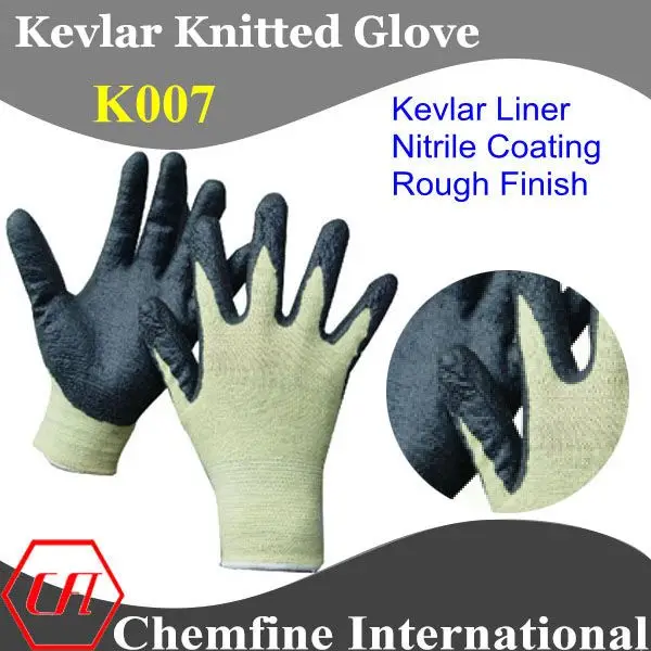 вырезать упорно кевлар связали перчатки с черными нитрила гладкое покрытие на ладони