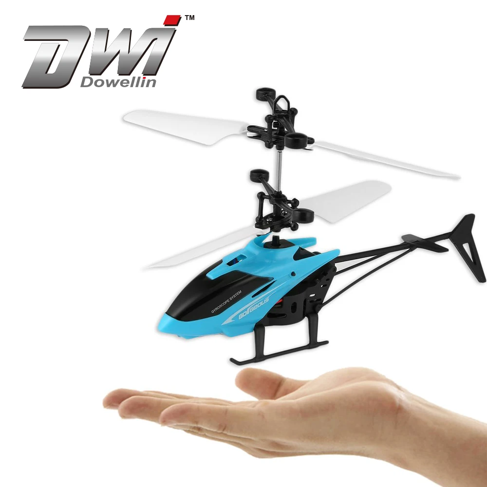 DWI Мини Инфракрасный Индуктивный игрушечный вертолет с мигающим светом