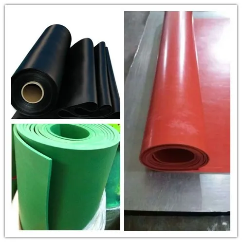 insulated rubber sheet wear resistant Rubber Sheet Rolls Hypalon with 4mm thickness