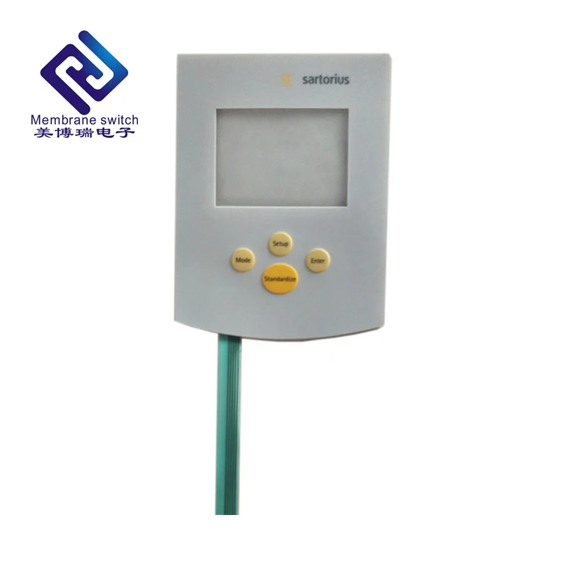 One key button Power on and off metal dome membrane switch keypad control switch panel