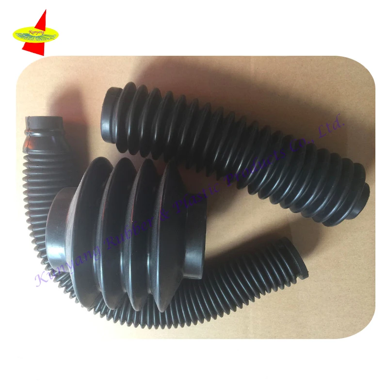 Custom Molded EPDM Neoprene Silicone Rubber Bellows Manufacturer Factory Supplier
