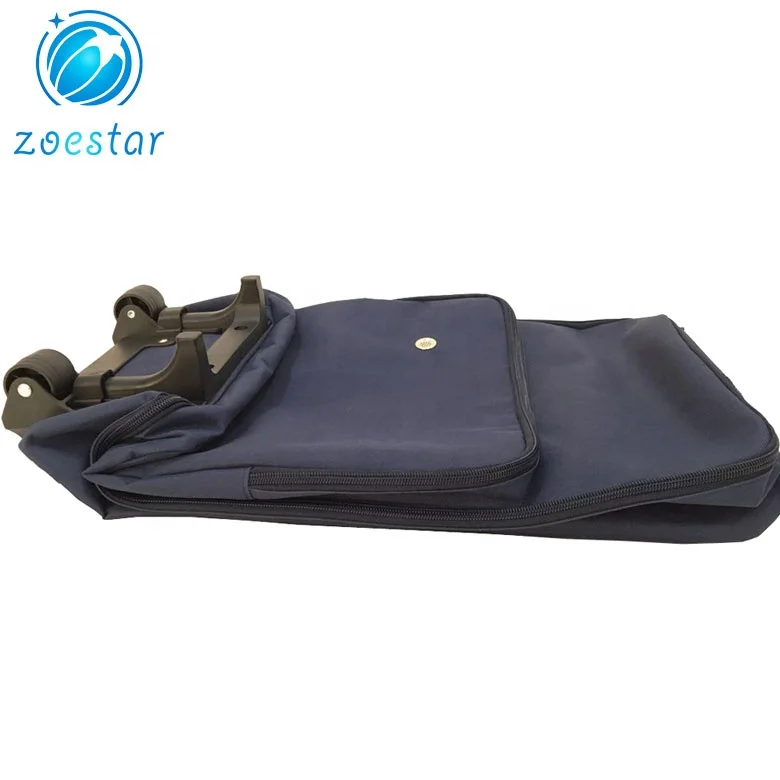 Cheap Foldable Luggage Suitcase Travel Trolley with 2 wheels Easy Trip Trolley Travel Luggage Bag