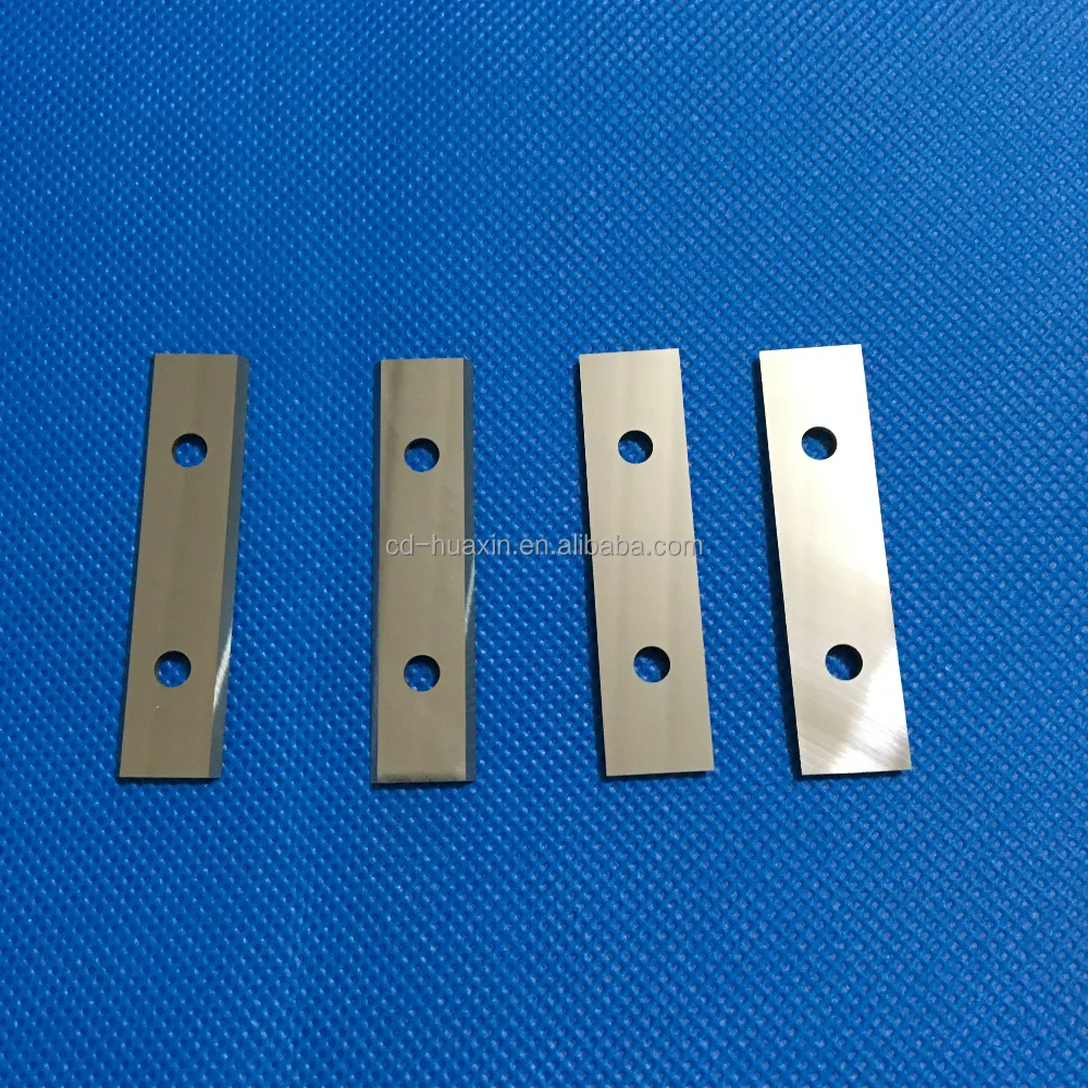 Tct carbide reversible knives for changeable knives cutter heads