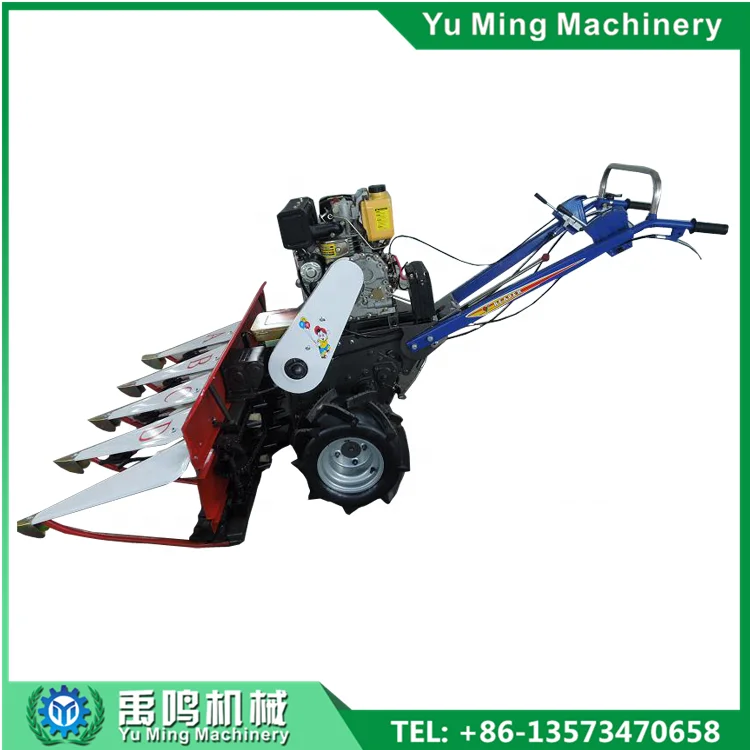 4G-120  Walk-Behind Tractor Mounted Mini Corn Harvester / Walking harvester
