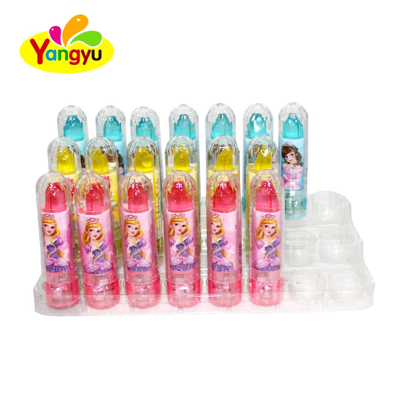 High Quality Natural Color Light Up Lipstick Lollipop