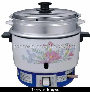 Biogas rice cooker