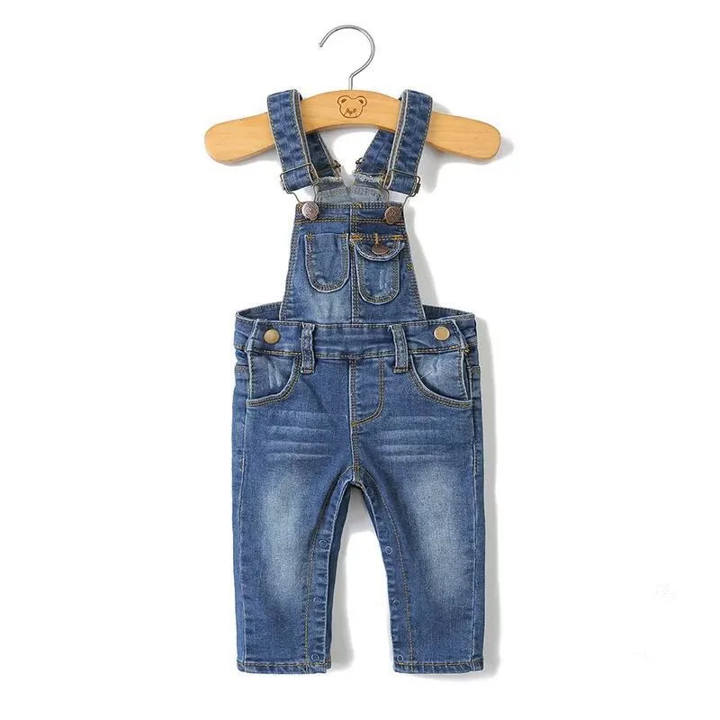 P0205 джинсы для маленьких девочек, комбинезон, комбинезон, боди, комплект летней детской одежды