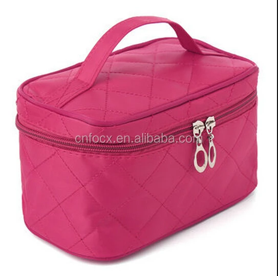 Portable Cosmetic Storage Makeup Bag / Travel Case Nail Polish Holder / folding cosmetic bag