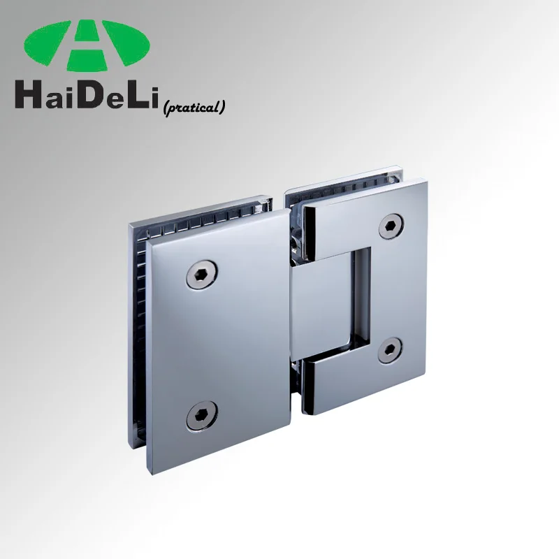 
HaiDeLi right-angle glass to glass 180 degree shower hinge H-7303A 