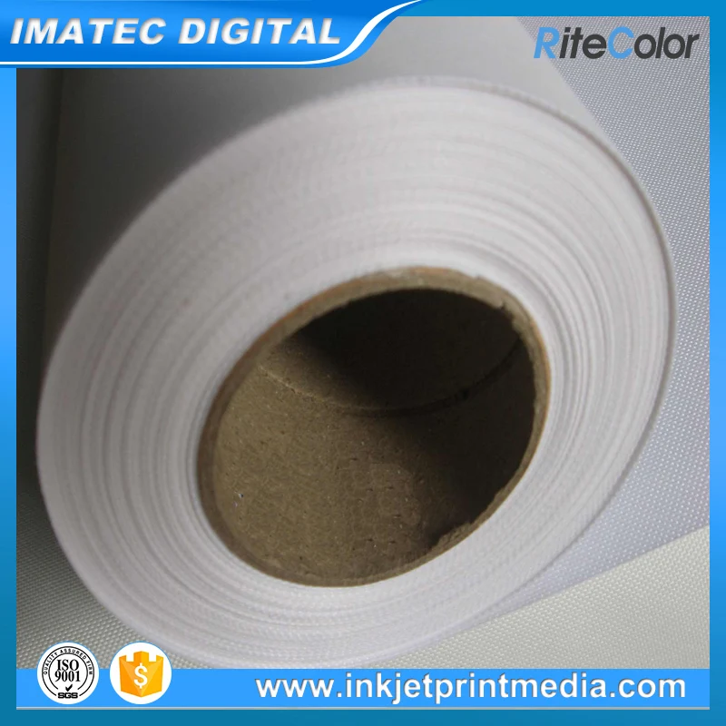 100% полиэстер эко растворителя изобразительного искусства цифровой печати холст рулона бумаги