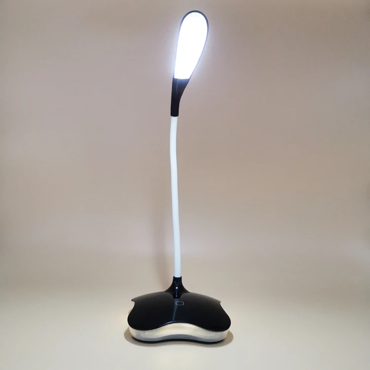 2 in 1 plastic 14 LED USB Flexible led book lamp reading light table lamp