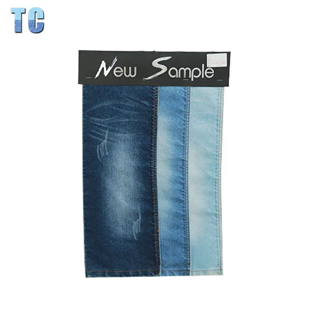 100% pct cotton 10-12 oz organic indigo Chambrary textile denim fabric to bangladesh