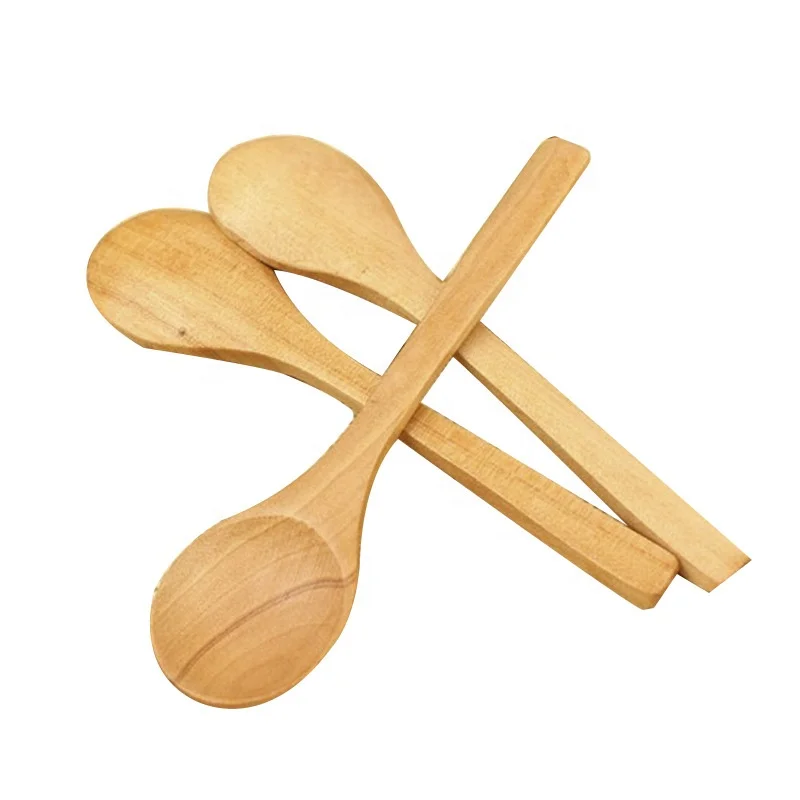 wholesale environmentally friendly wooden honey spoon tea spoon