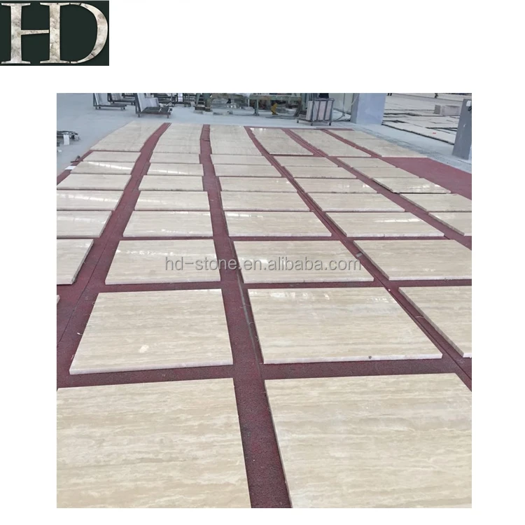 
Cheap Turkey Cream Beige Travertine Marble 24x24 Tiles 