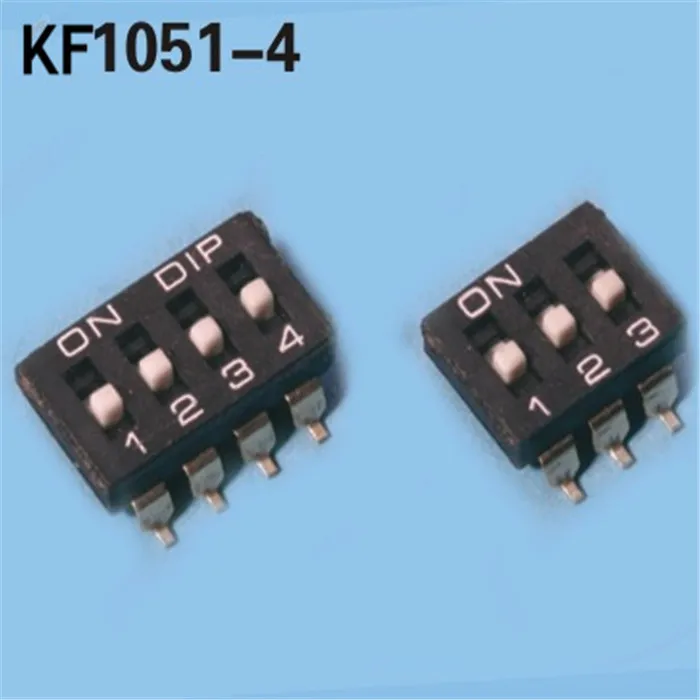 
pitch 2.54mm black smt type dip switch connector  (60224620157)