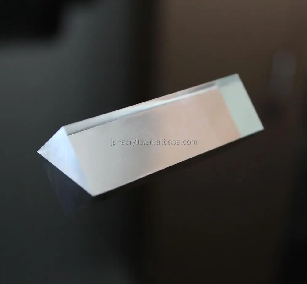 
Wholesale 56mm High Quality Equilateral 90 Right Angle Optical Glass Acrylic Small Prism 