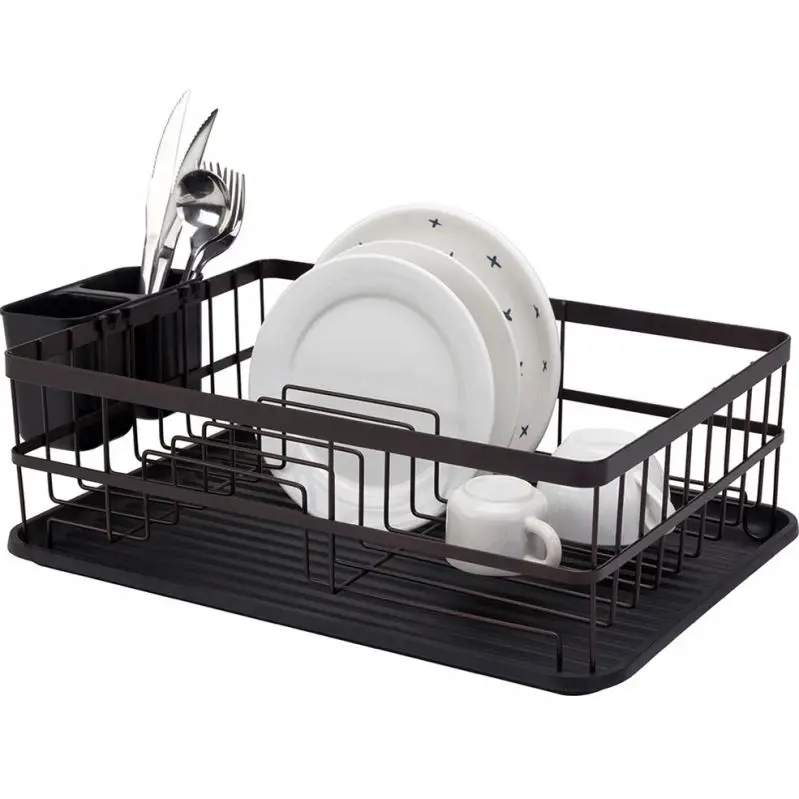 Multi-Use Drain Dish Rack Basket Tableware Brand New