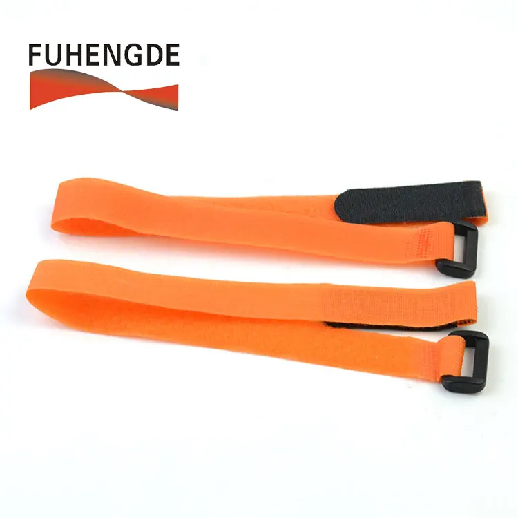 heavy duty standard cinch strap 100 nylon welding plastic ring hook loop band for a tighter hold