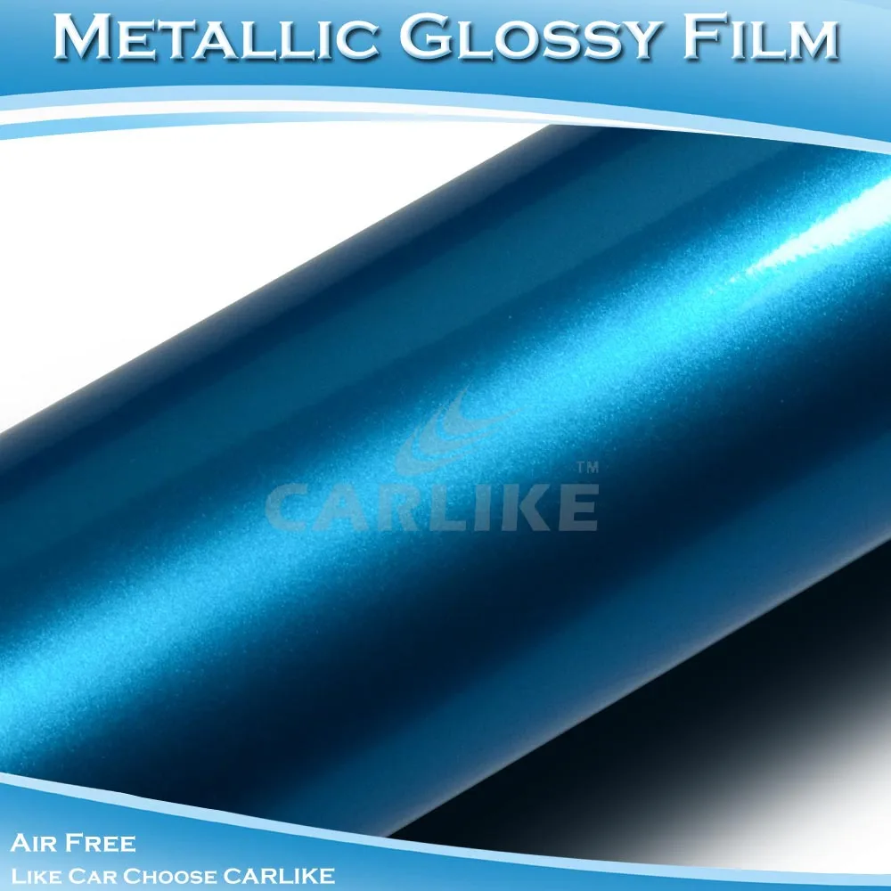 Carlike высокий класс упаковка наклейки для синий металлик автомобильная краска