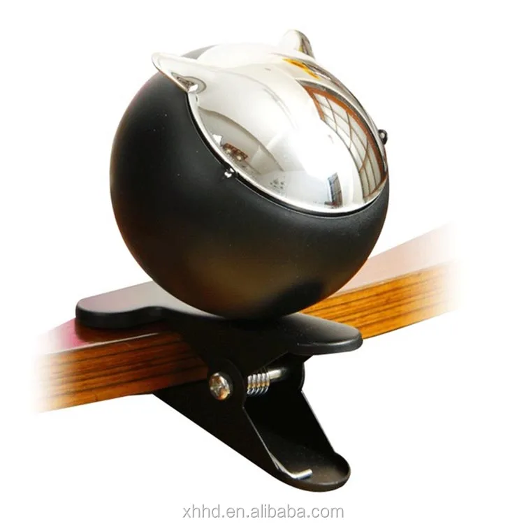 High Quality Funny Design Metal Ashtray With Cilp Cigarette Cendrier Smoking Cinzeiro For Table Home Accessories Decoration