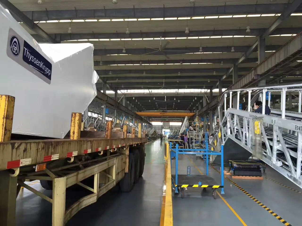 24ft large industrial ceiling High efficiency  HVLS fan