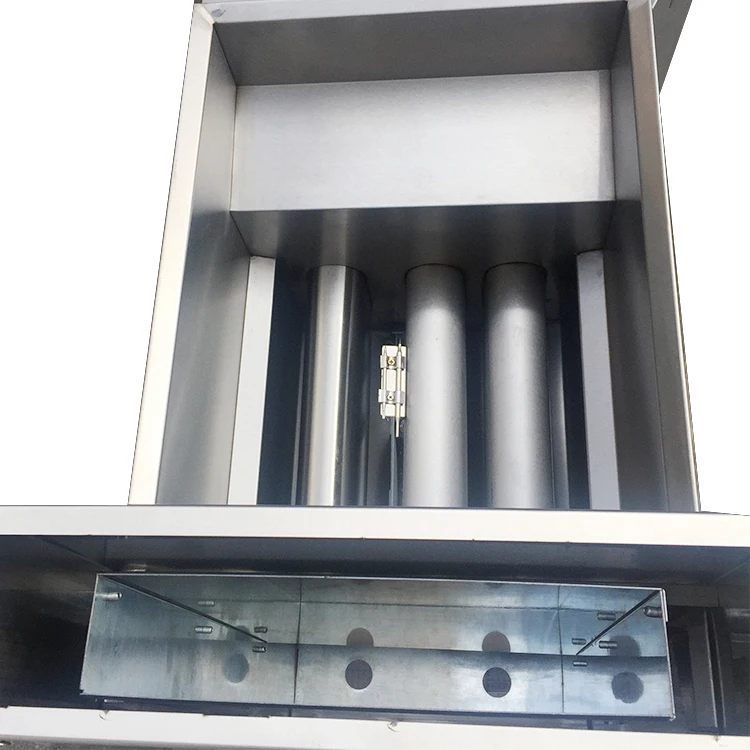 Industrial price chip fryer potatoes high pressure gas fryer machine/gas grill with deep fryer