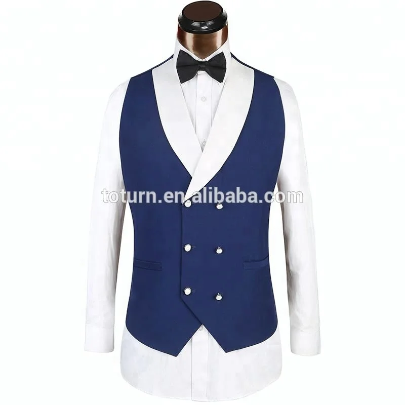 OEM Mens Shawl Lapel 3 Piece Tuxedo Wedding Suit shawl collar evening dresses
