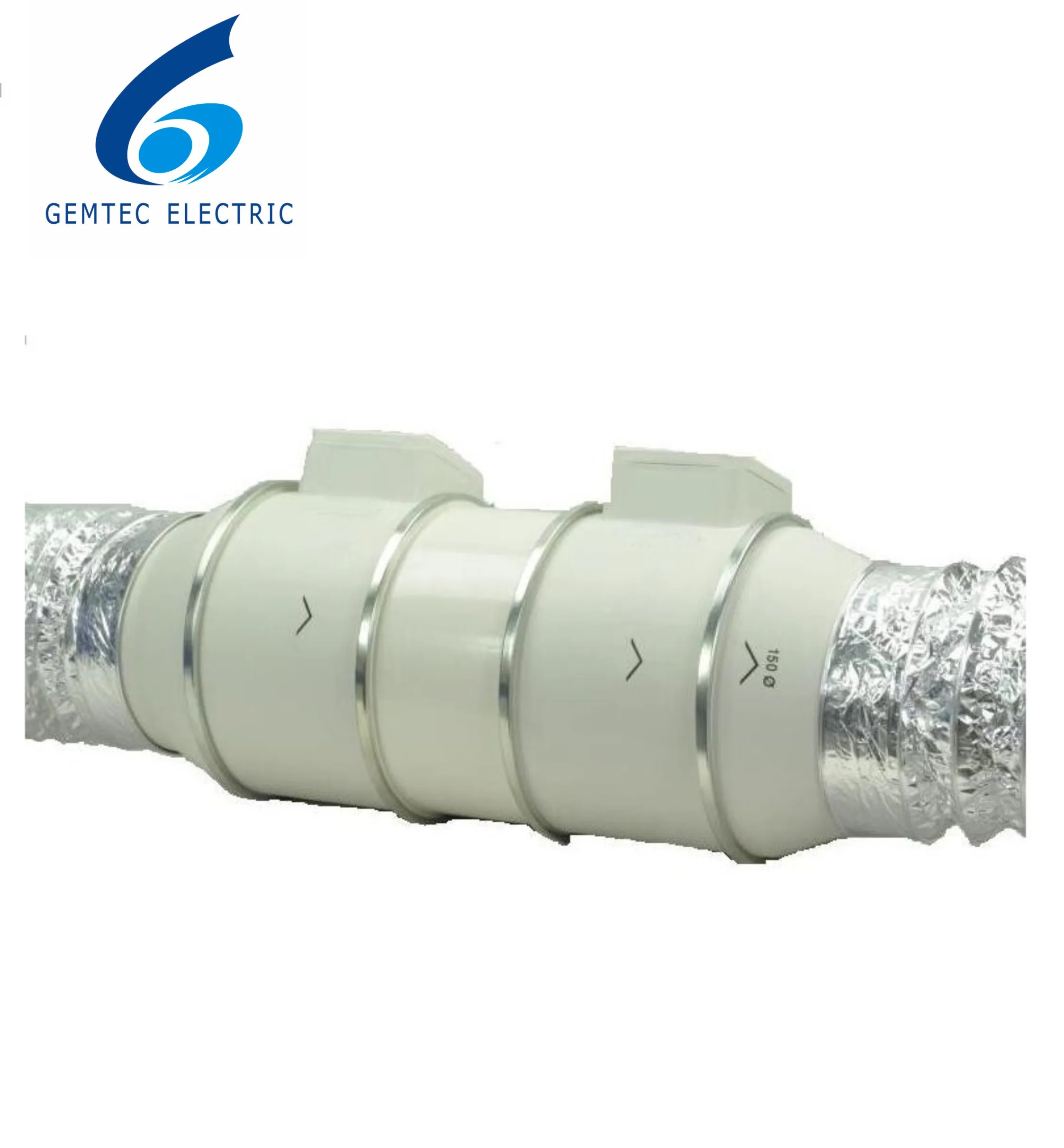 Two speed control duct fan DPT A Model Ball bearing motor mix flow inline fan