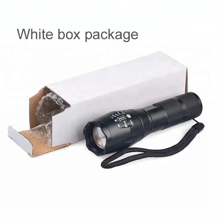High Power T6 LED Torch Light Grade Aluminum Alloy Tactical Flashlight,Zoom-able Led Light
