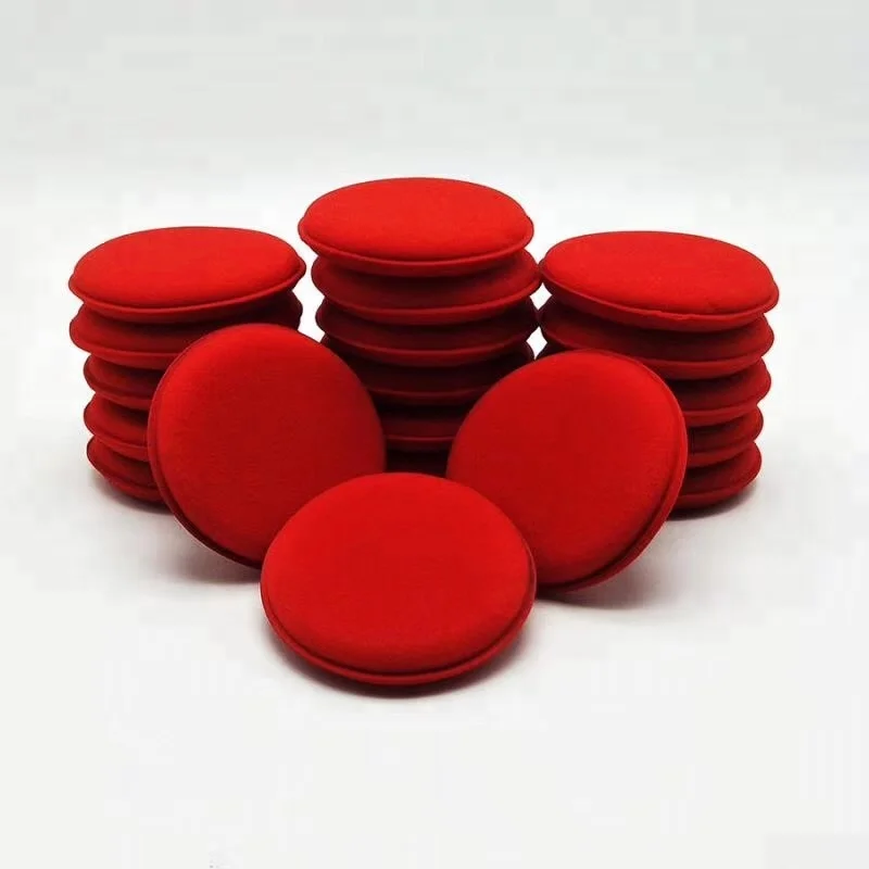 Factory Direct Selling  Wholesale Colorful  Sponge Car Wax  Applicator