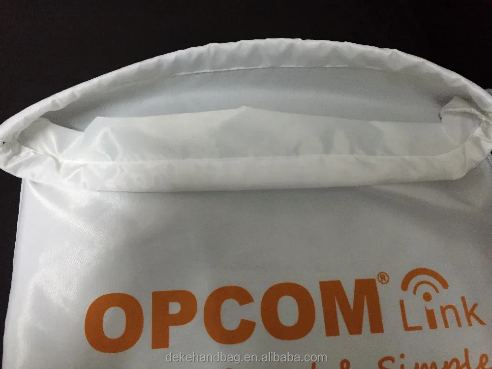 Nylon Waterproof Thicker Polyester Durable Cinch Bag Shoe Dust Drawstring Bags Promotional Gift Storage Drawstring Dust Backpack