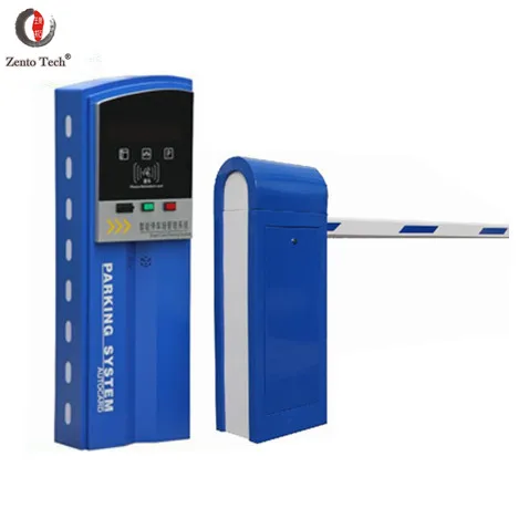 RFID and Barcode ticket vehicle road safety barrier gate for car parking system