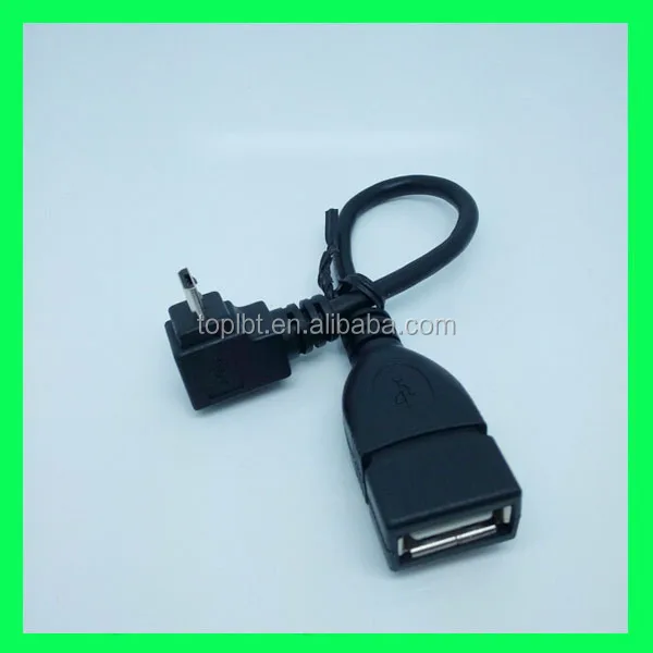 Mini USB/ Micro Host Cable OTG 10cm mini usb cable for tablet pc mobile phone mp5