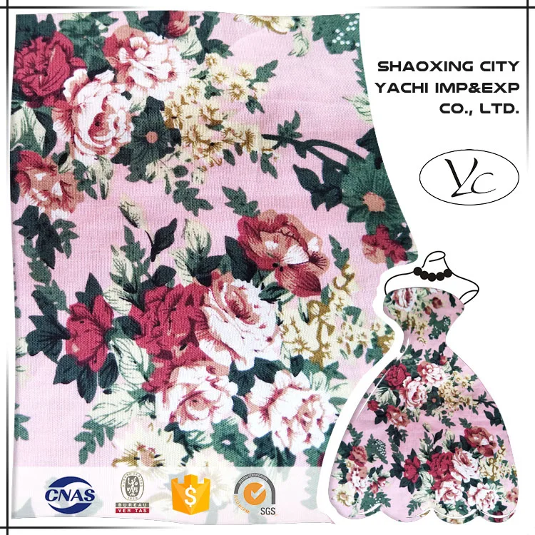 HIgh Quality 100% Korean Cotton Fabric for Fashionable Dress