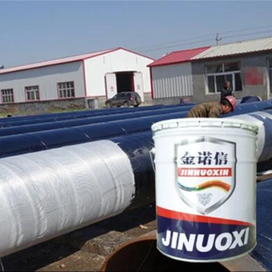 
 Эпоксидная угольная битумная краска для труб битумная краска для трубопровода  