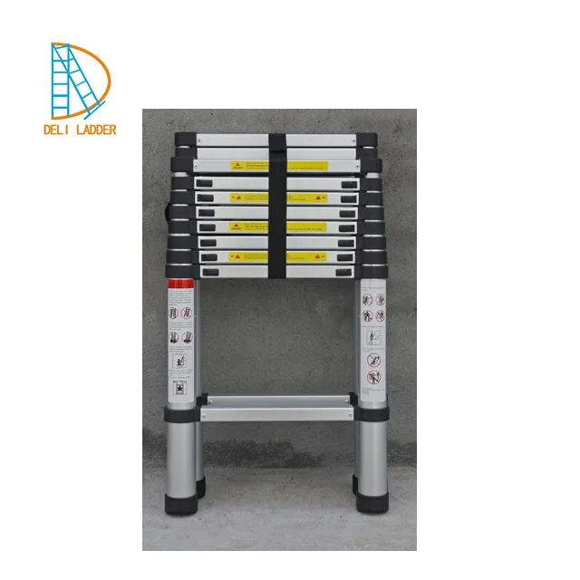 Aluminium A Type Aldi Telescopic Ladder