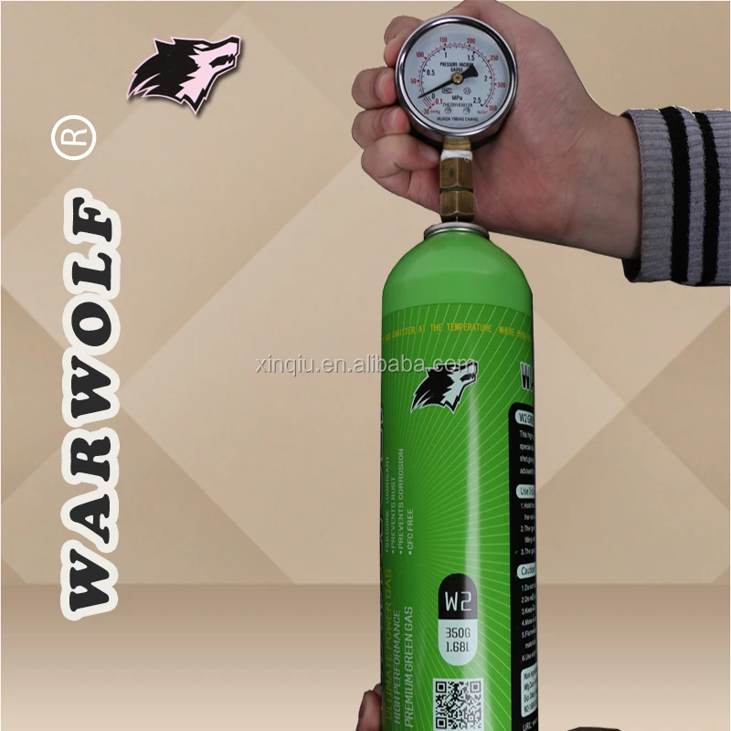 
2017 Brand New most efficient 1100ml airsoft green gas ET1000 for sale 
