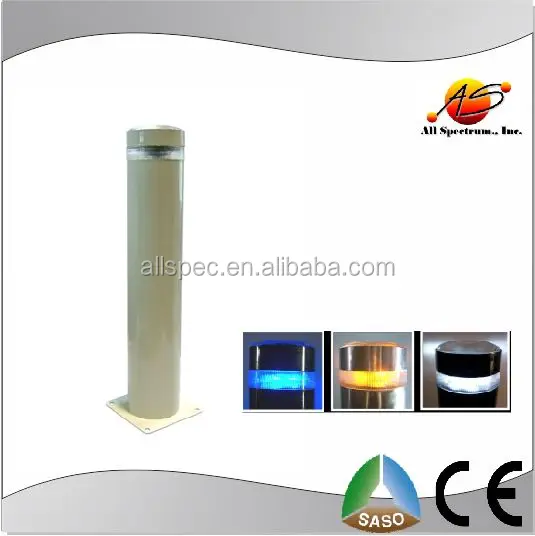 Sidewalk Column LED Bollard Light Vehicle Barrier