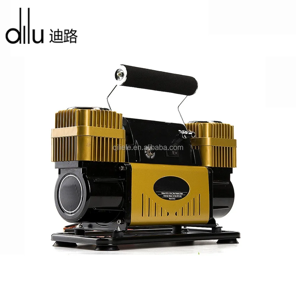 Автомобильный воздушный компрессор 12 В 4x4, дефлятор для шин 4wd, портативный л/мин, ведущая мощность! Плюс 3 комплекта и комплект штекеров для шин