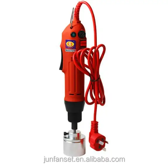 Small scale hand held plastic bottle cap sealing machine,screw capping machine, lid capper