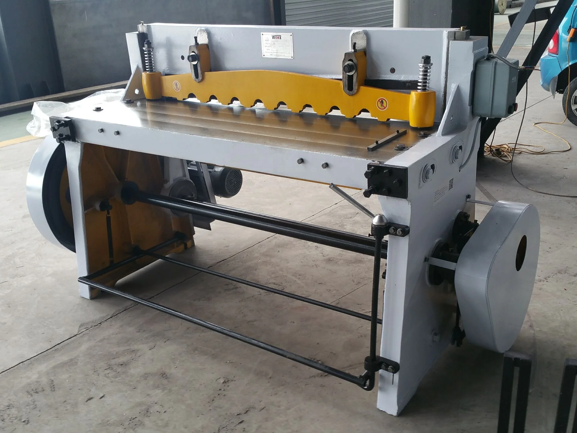
Electric Metal Guillotine, Mechanical metal guillotine shears 