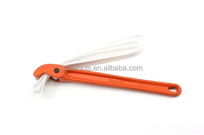 
Aluminum Handle Strap Oil Filter Belt Pipe Wrench 