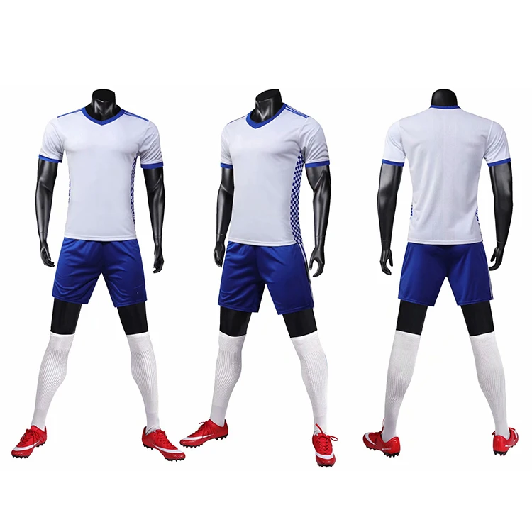 Wholesale bulk sublimation uniform set china football shirt maker custom blank soccer jersey
