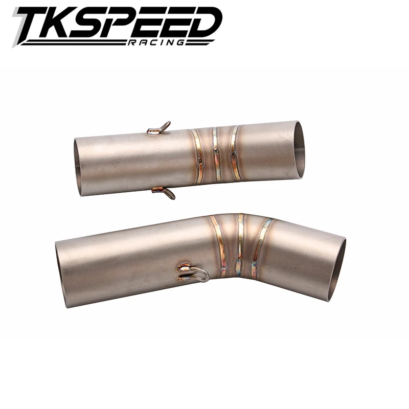 
muffler exhaust motorcycle pipe Mid Pipe Connect Pipe for for Ducati 848 