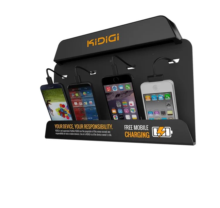 Kidigi Fast charging Mobile WM-02-M  Mini Wall Mount Charging Station