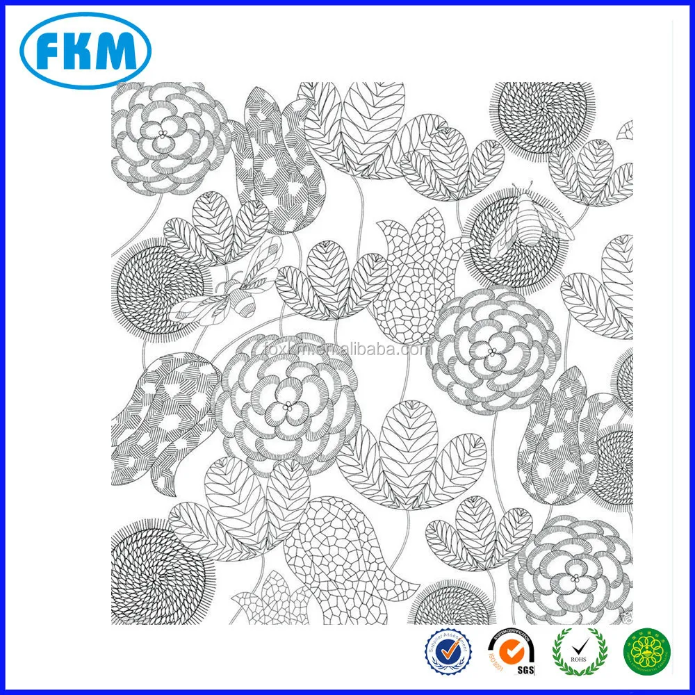 Large Print Animals Of The Jungle Adult Coloring Book